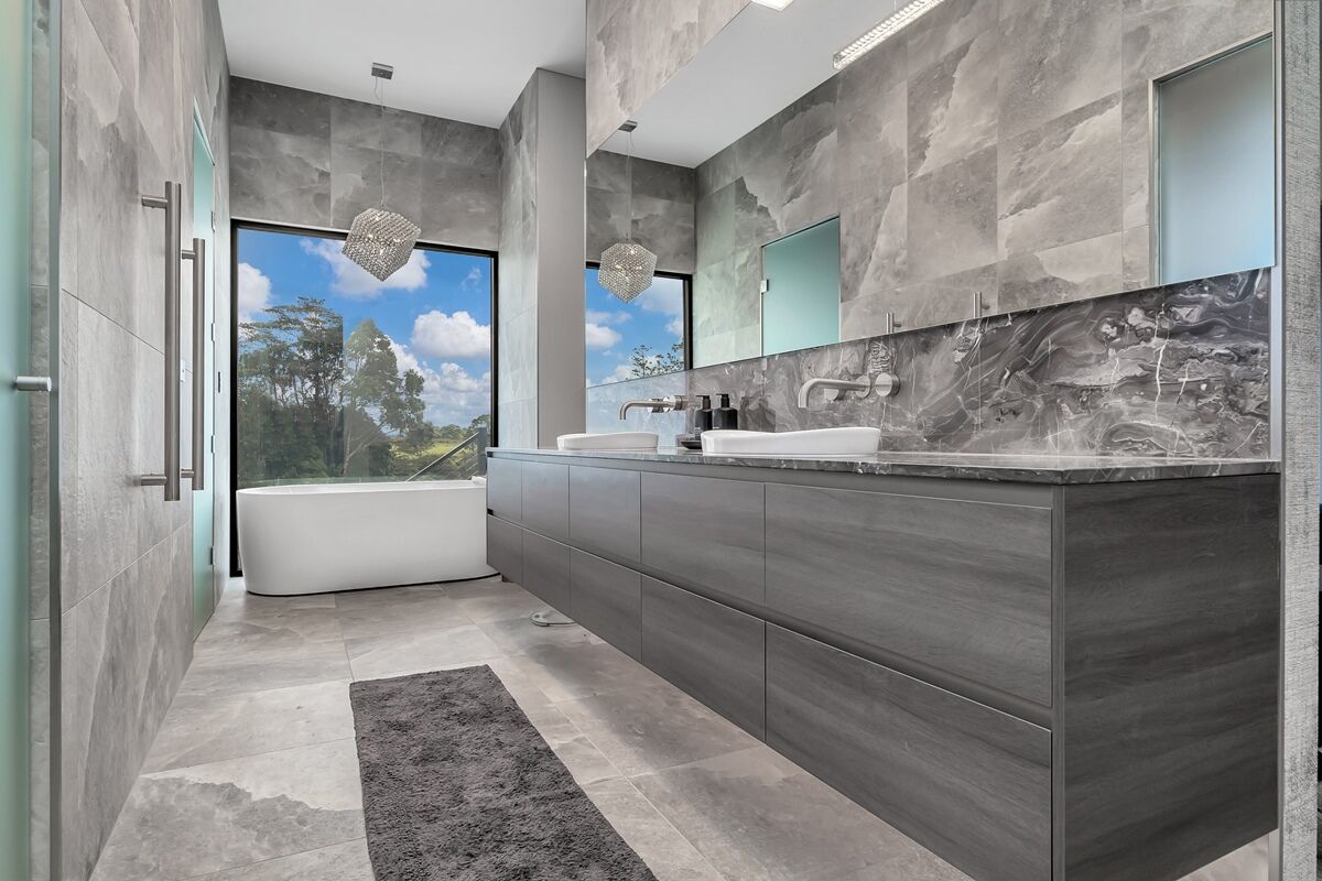 Modern Bathroom - Micale Cabinets